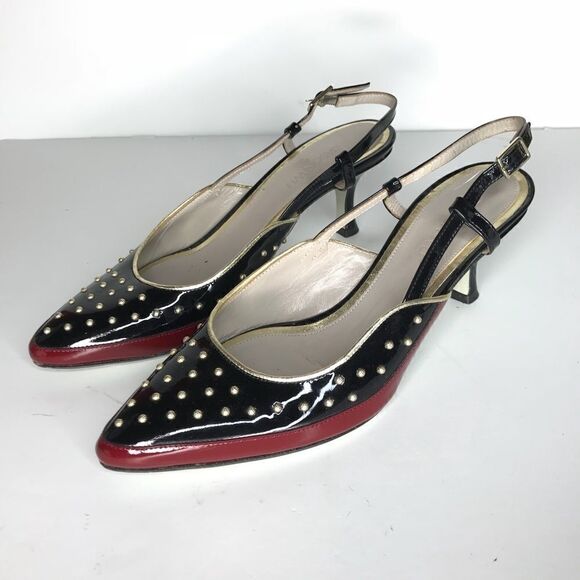 Jason Wu Sz EU 37 Kitten Heel Italian Shoes - Picture 2 of 5
